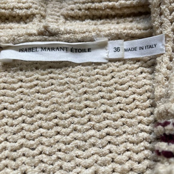 Isabel Marant Etoile Kiliann Cardigan Sweater sz 36 - Picture 2 of 4